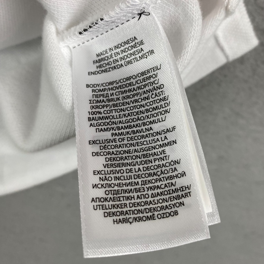 Ralph Lauren Polo Bear Mesh Shirt Men 2XL XXL solid white pocket embroidered - Picture 6 of 14